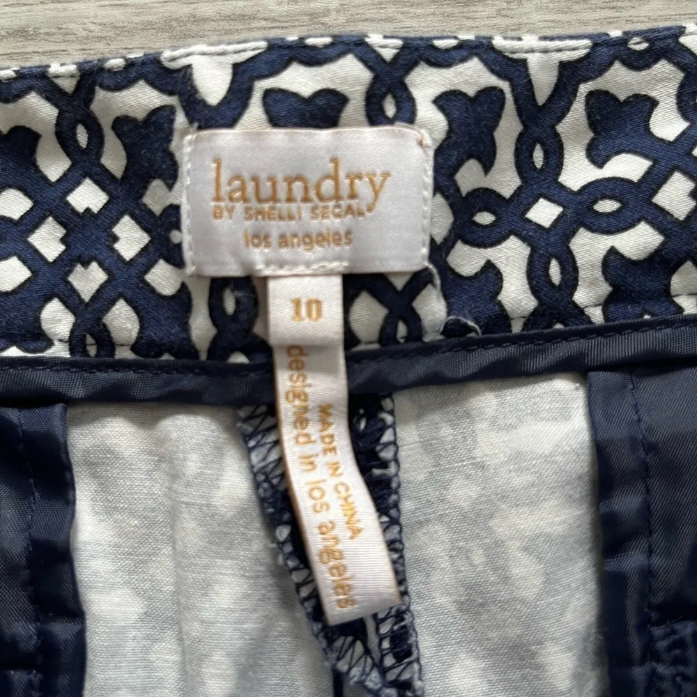 Laundry by Shelli Segal cropped pants size 10